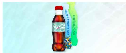 Ocean bottle coca cola